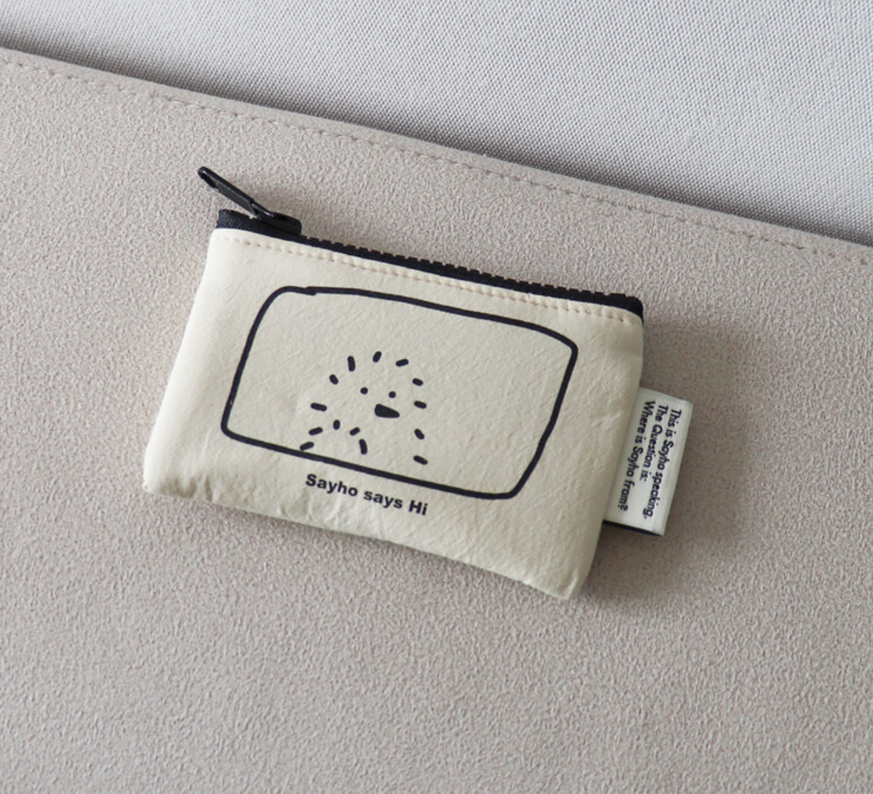 Hozumi Cookie & Cream Pouch 收納小袋 - Cream/S