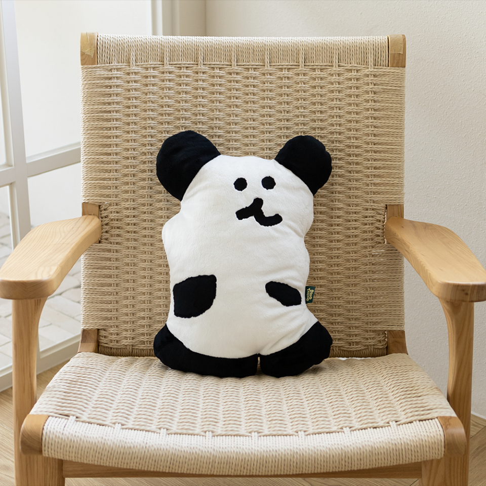 【現貨】[Quokka & Bobo in the Woods] Oreo BOBO Flat Fur Cushion 絨毛抱枕