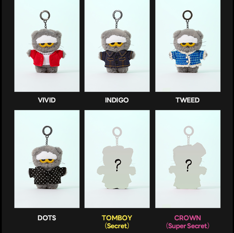 ZO&FRIENDS ZOA 第五代盲盒毛公仔鎖匙扣 Random Plush Keyring