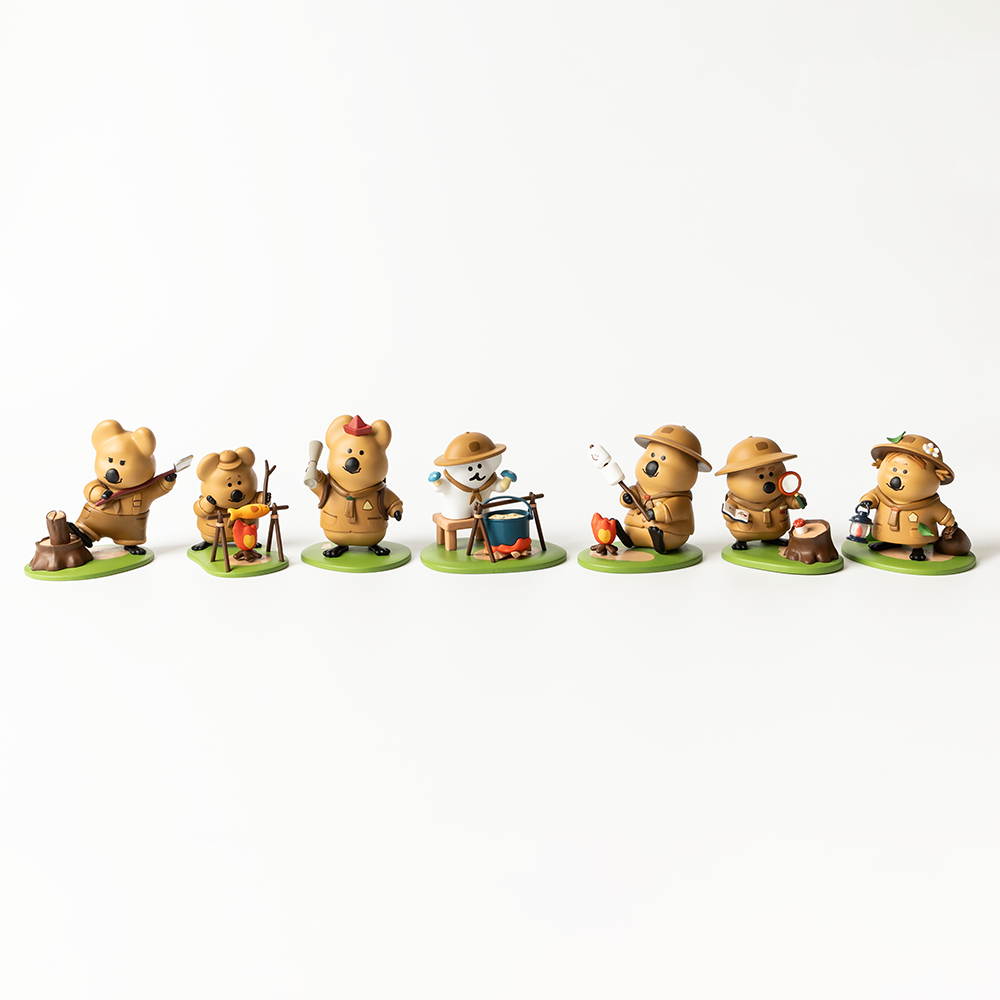 [Marshville Quok Scout] Dinotaeng Quok Scout Blindbox Figure (7 Types | Random) 