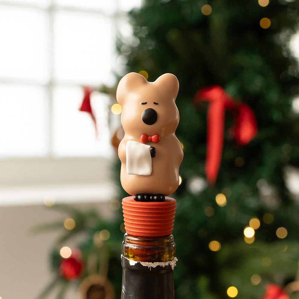 [Marshville COCOCUP🏆] Dinotaeng Quokka Wine Stopper 紅酒塞