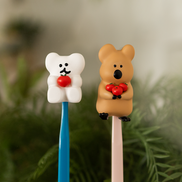 [Quokka & Bobo in the Woods] Dinotaeng Apple Apple Toothbrush Holder 牙刷套（2款）