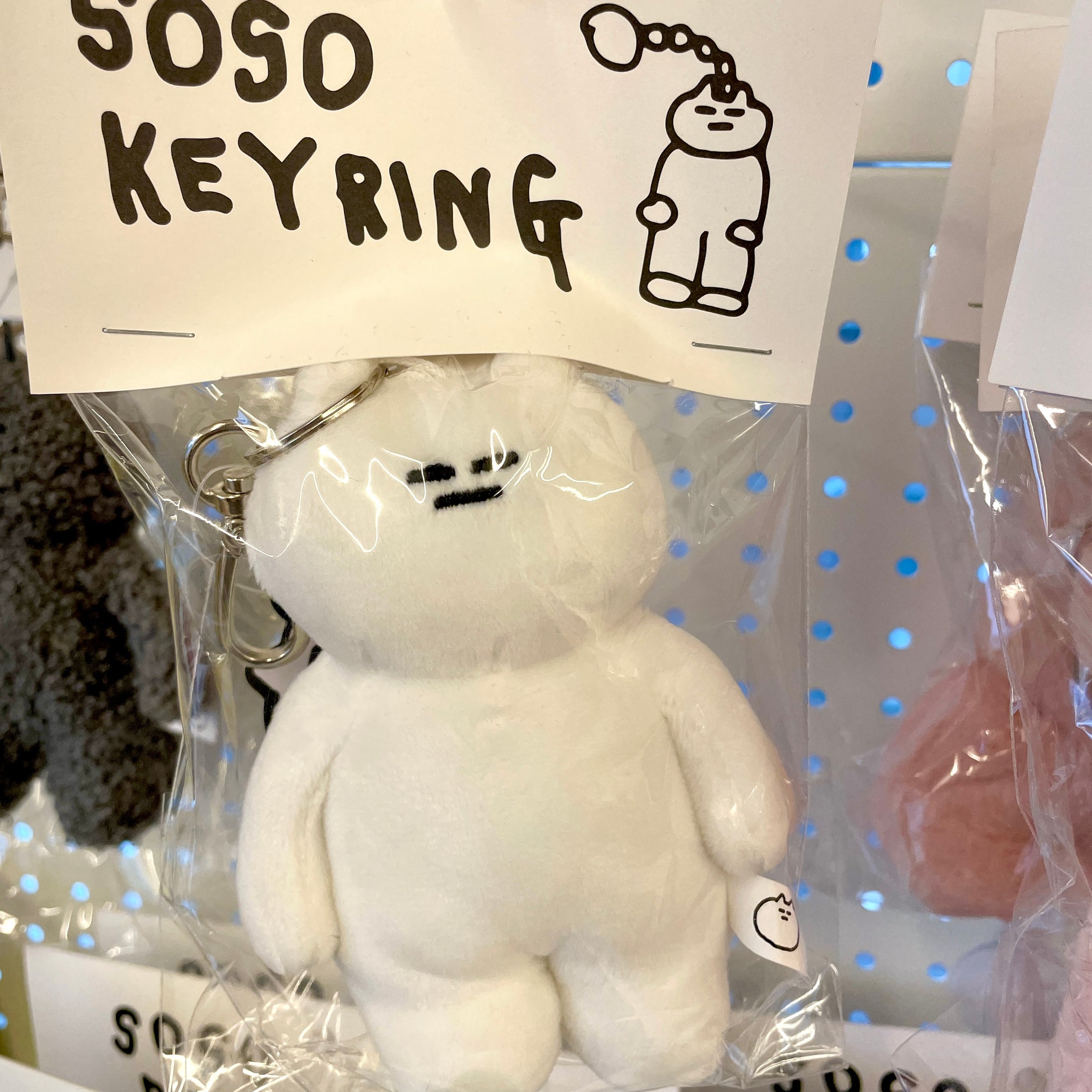 【韓國連線】SOSO Doll Keyring