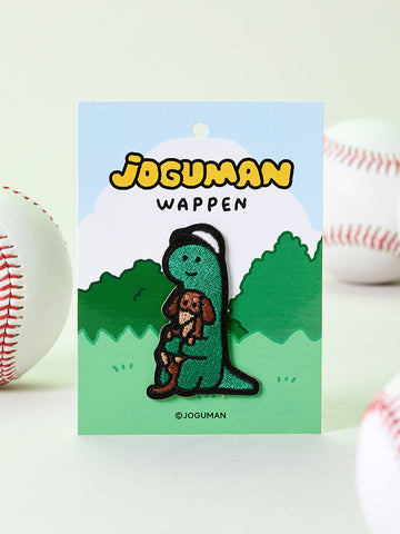 JOGUMAN BRACHIO & WOODY EMBROIDERED PATCH BASEBALL 棒球刺繡徽章