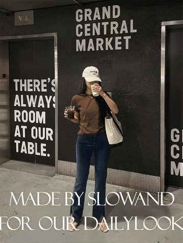 【Slowand】Slowmade - 夏日必備彈性純色短袖 T-Shirt （7色）