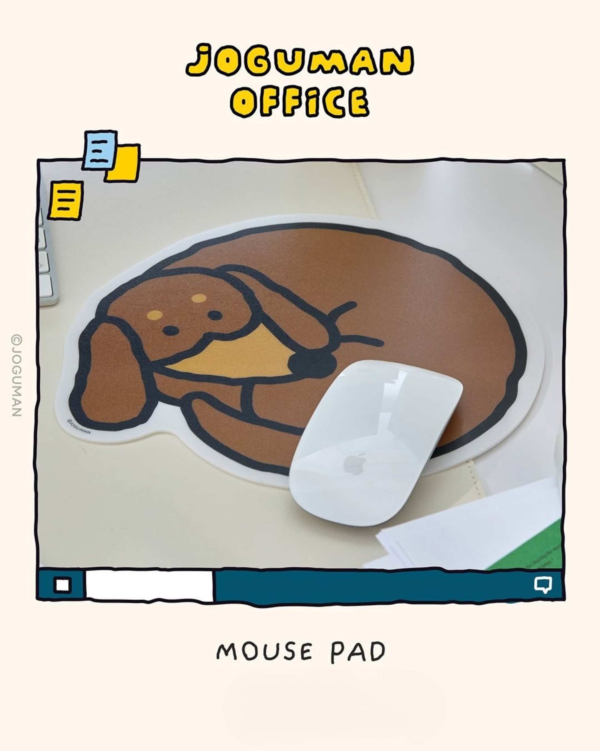 JOGUMAN OFFICE Woody Mouse Pad 書桌滑鼠墊