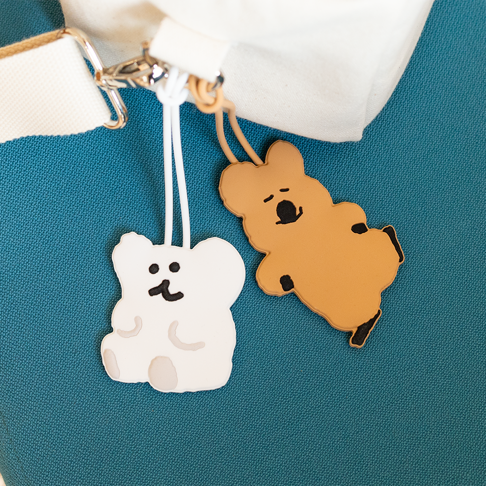 【現貨】[Quokka & Bobo in the Woods] Dinotaeng Name Tag 行李名牌（2款）