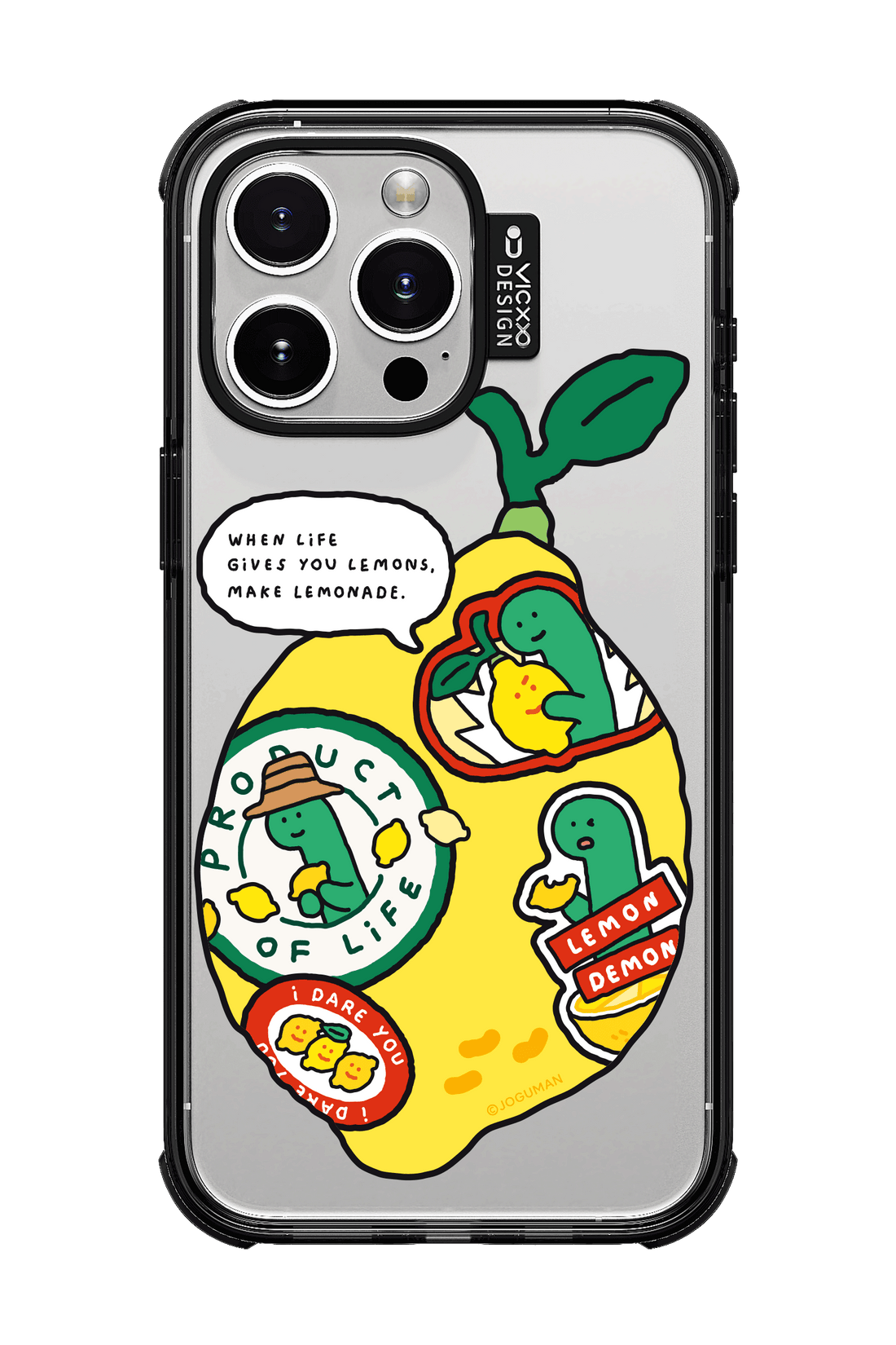 [Joguman Studio x VICXXO] "Life Brachio Lemon" Phone Case 防撞手機殼 - iPhone