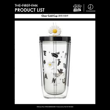 Toy Story × PEACEMINUSONE Clear Cold Cup｜透明冷飲杯