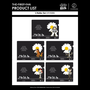 Toy Story × PEACEMINUSONE L Holder Set｜文件夾套裝