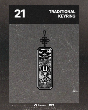 BIGBANG 20th Anniversary COSMOS Traditional Keyring｜20週年展覽傳統掛飾鎖匙扣