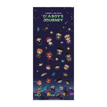 G-DRAGON x FAM 3D STICKER 立體裝飾貼紙｜G: A BOY'S JOURNEY