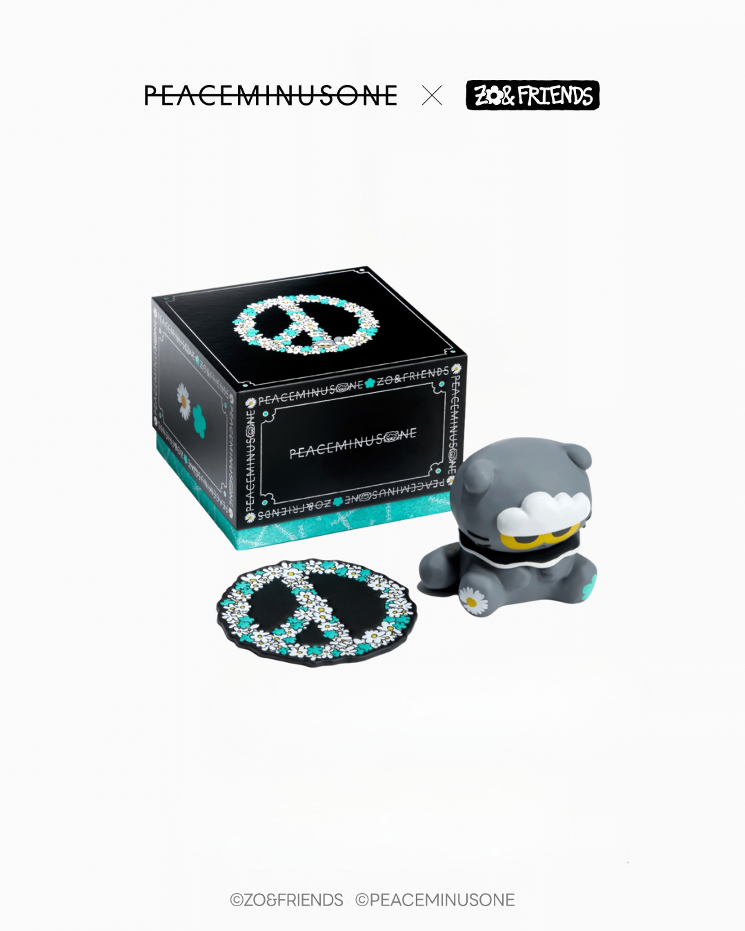 PEACEMINUSONE × ZO&FRIENDS ZOA Art Figurine｜ZOA 聯名藝術公仔擺件