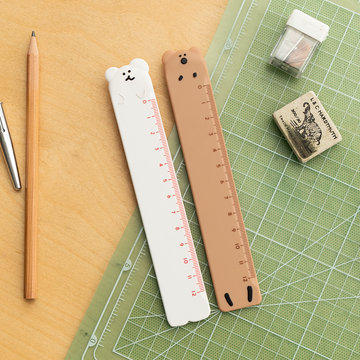 [Quokka in School] Dinotaeng Plastic Ruler 造型直尺（2款）