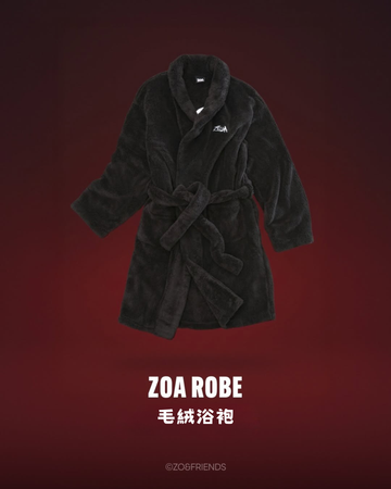 ZO&FRIENDS - ZOA ROBE Plush Robe