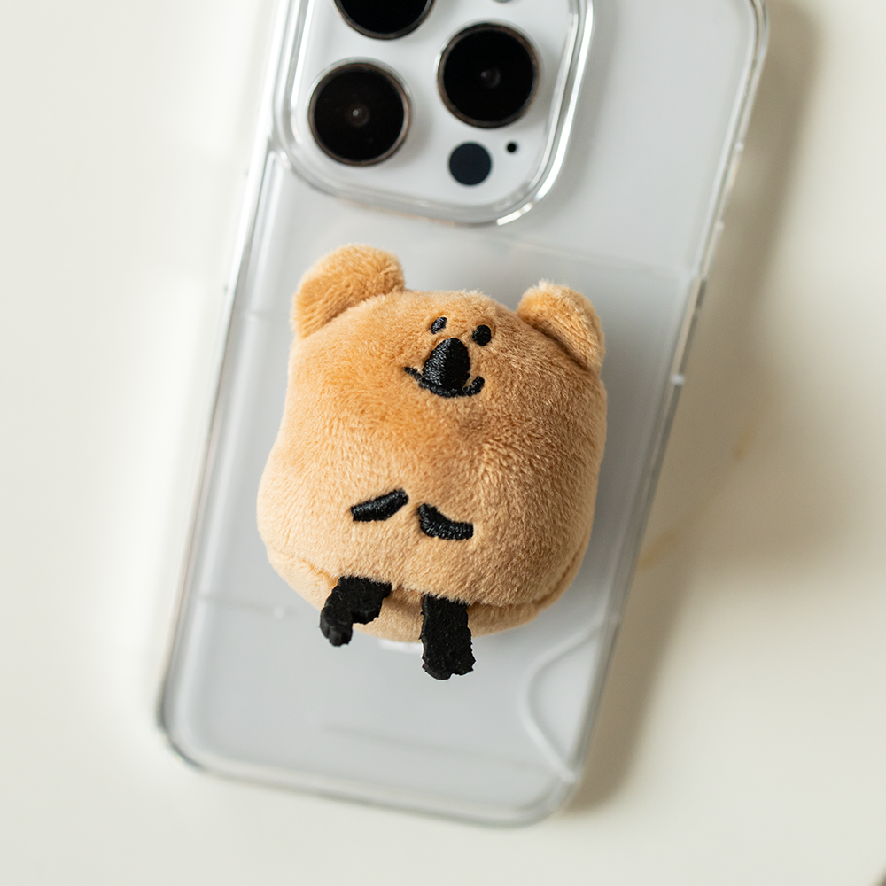[Quokka in School] Dinotaeng Potato Quokkapop Phone Grip 立體娃娃手機支架