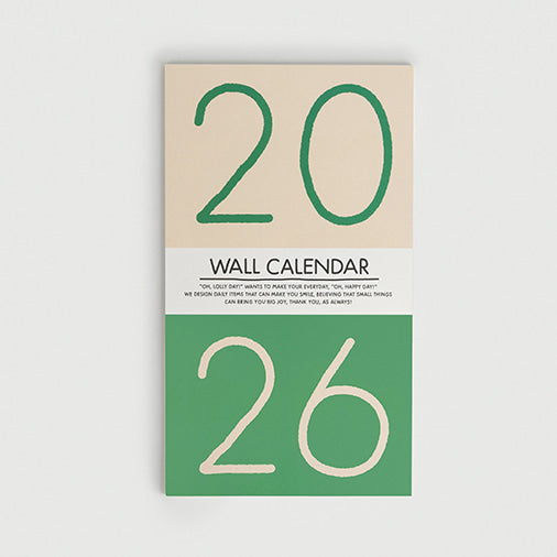 Oh, lolly day! - 2026 Wall Calendar 牆曆