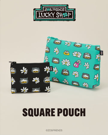 ZO&FRIENDS ZOA 方形收納袋 Square Pouch Set｜Lucky Shop（2款）