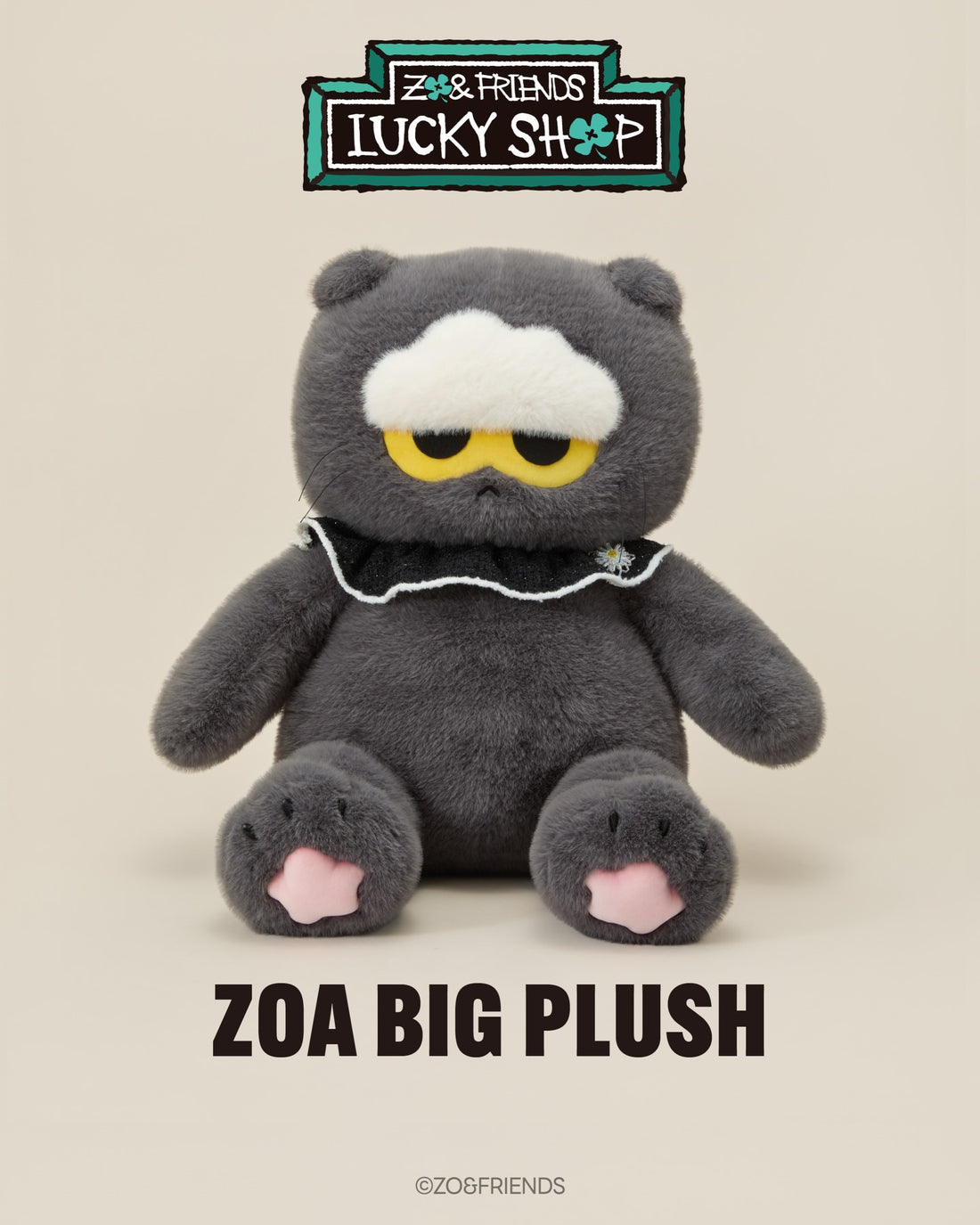 ZO&FRIENDS ZOA big plush lucky shop large plush doll