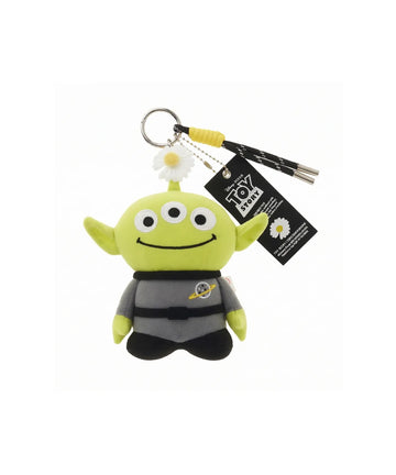 【在途】Toy Story × PEACEMINUSONE Alien Plush Key Ring｜三眼仔毛絨公仔匙扣