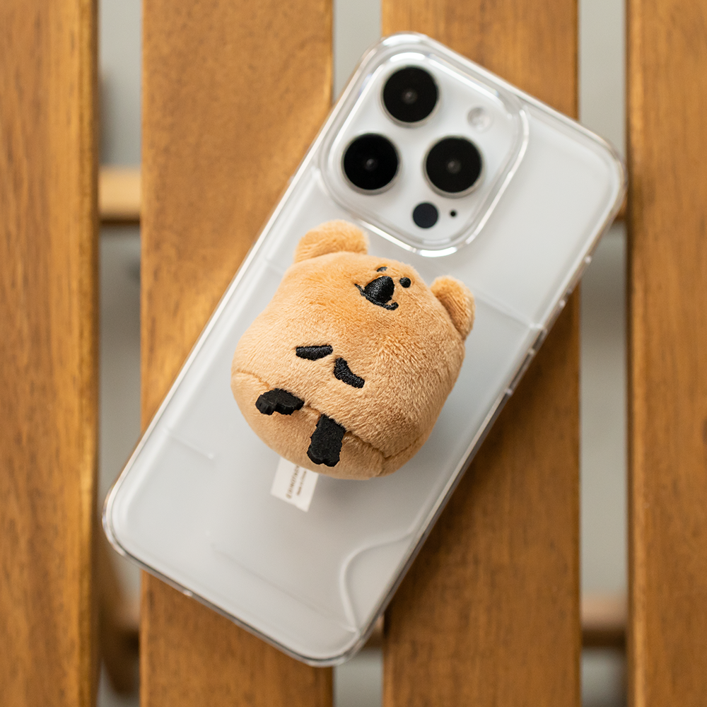 [Quokka in School] Dinotaeng Potato Quokkapop Phone Grip 立體娃娃手機支架
