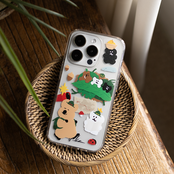 [Quokka & Bobo in the Woods] iPhone Clear Case 手機殻（2款款式｜6款型號）