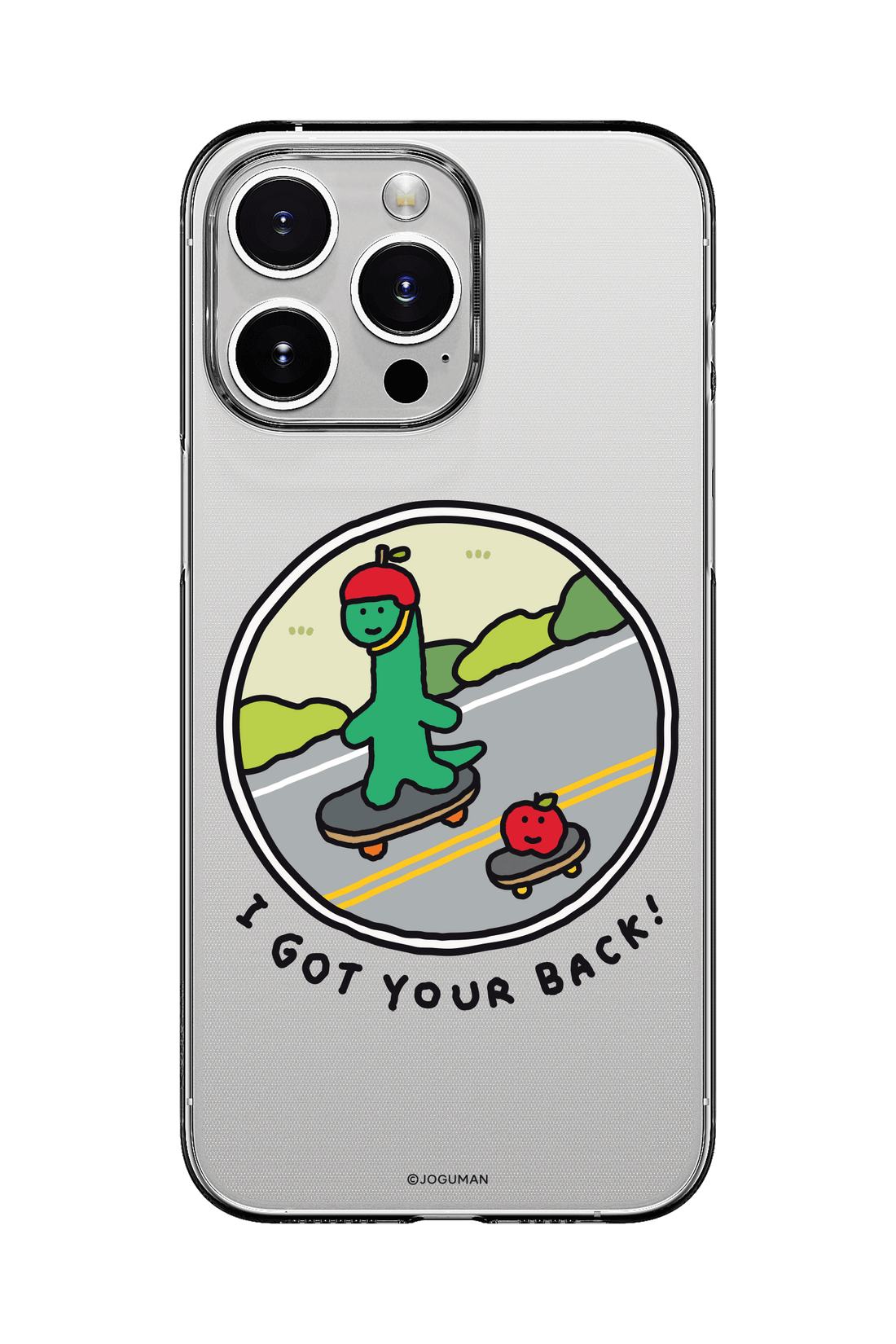 [Joguman Studio x VICXXO] "Ordinary Brachio Skateboard" Phone Case 防撞手機殼 - iPhone