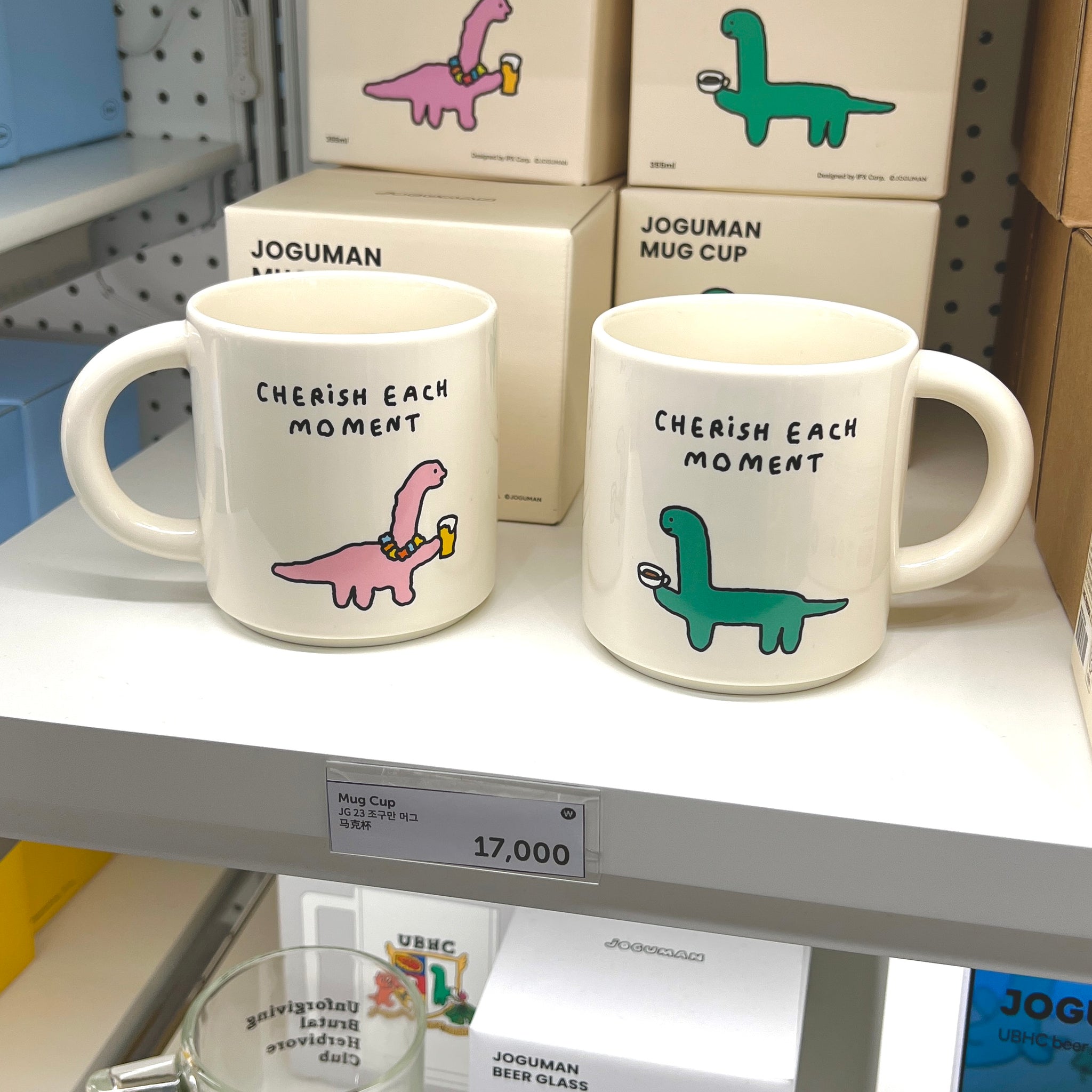 【韓國連線】 Joguman Studio Brachio & Diplo Mug Cup 陶瓷馬克杯 355ml（2款）