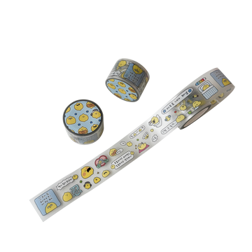 Second Morning Daily Lemony (kiss-cut) Masking Tape 紙膠帶