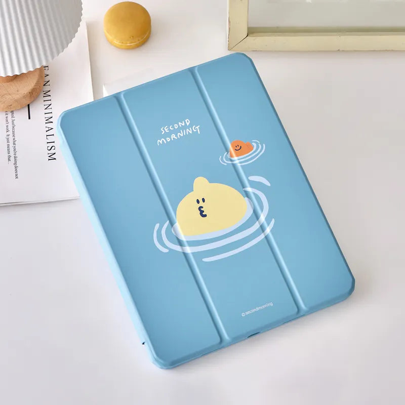 Second Morning iPad Case 水上遊樂 三折平板保護殼