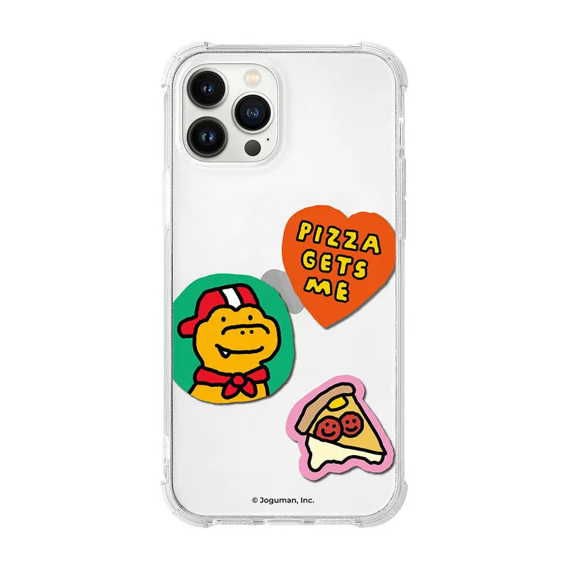 Joguman Studio Phone Case 暴龍Pizza全氣囊防摔手機殼 - iPhone