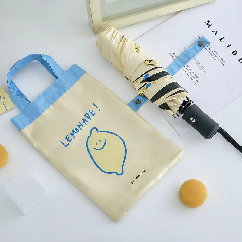 Second Morning Umbrella 經典檸檬設計抗UV自動傘