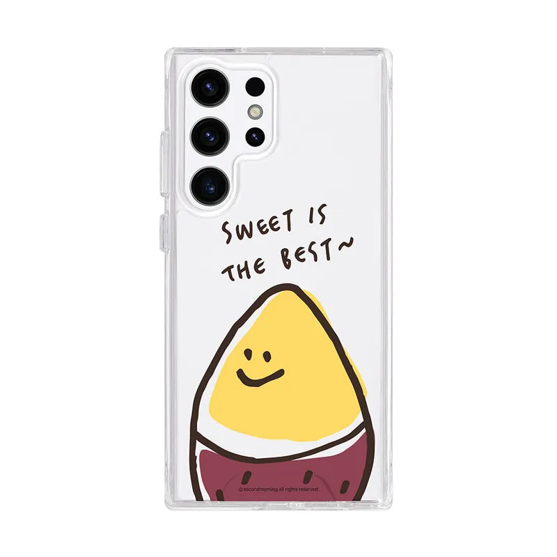 Second Morning Phone Case 大臉地瓜 防摔透明手機殼 - SAMSUNG