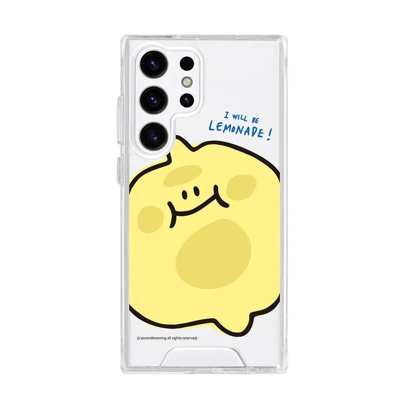 Second Morning Phone Case 擠擠檸檬 防摔透明手機殼 - SAMSUNG