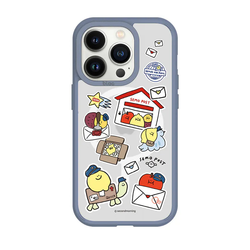 Second Morning Phone Case 郵差生活貼紙 極光霧透 MagSafe 手機殼 - iPhone