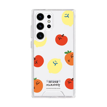 Second Morning Phone Case 蔬果碎花 防摔透明手機殼 - SAMSUNG