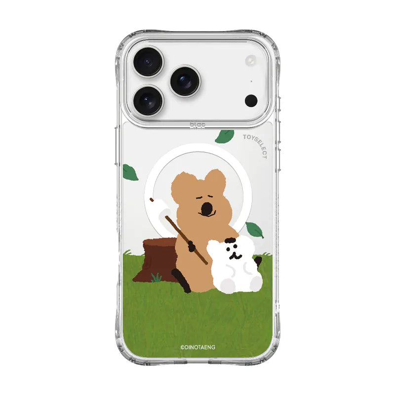 DINOTAENG 經典樹旁悠然 抗黃防摔 MagSafe iPhone Case 手機保護殼