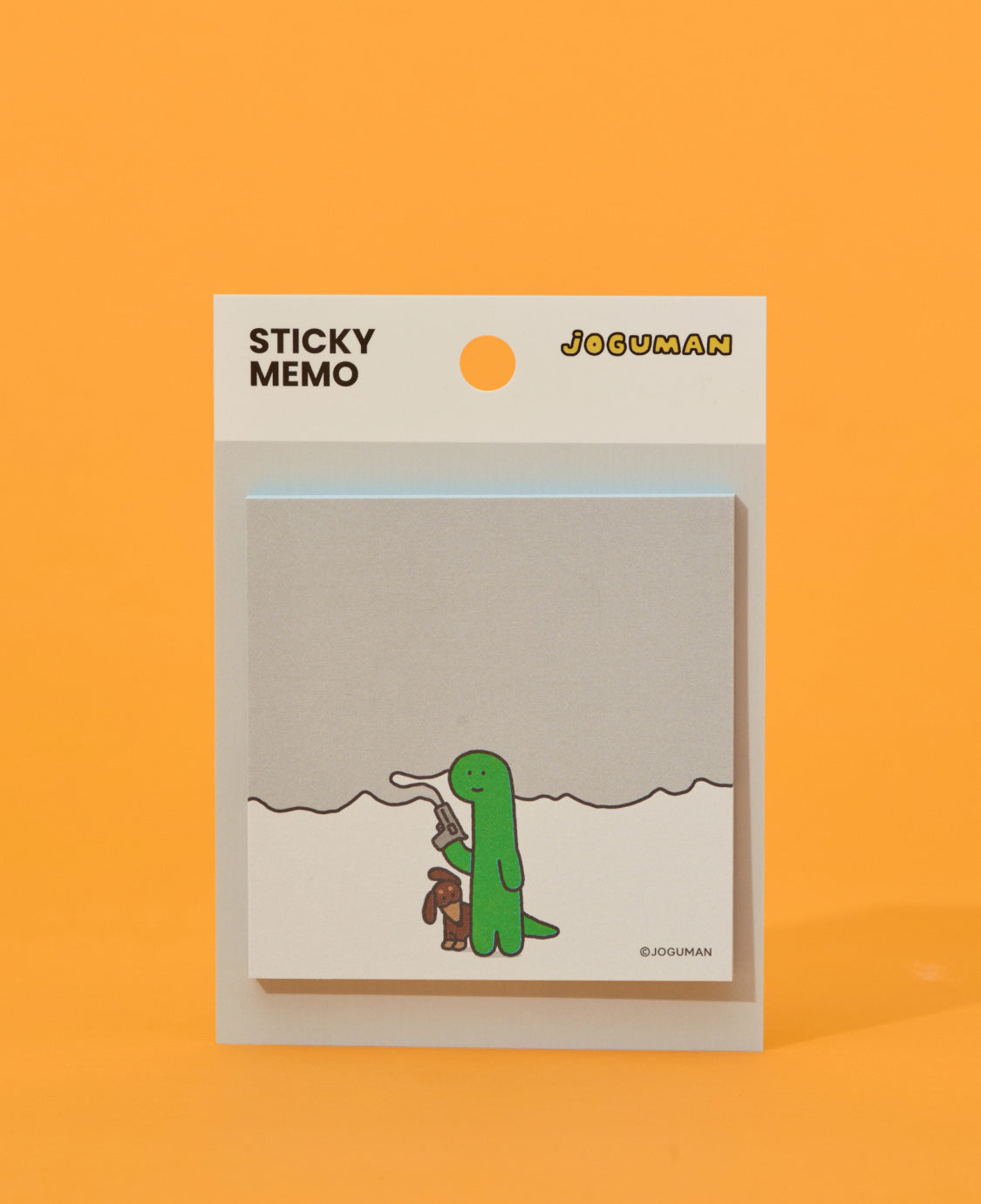 JOGUMAN STUDIO THROW AWAY BRACHIO & WOODY GUN STICKY NOTES 便利貼