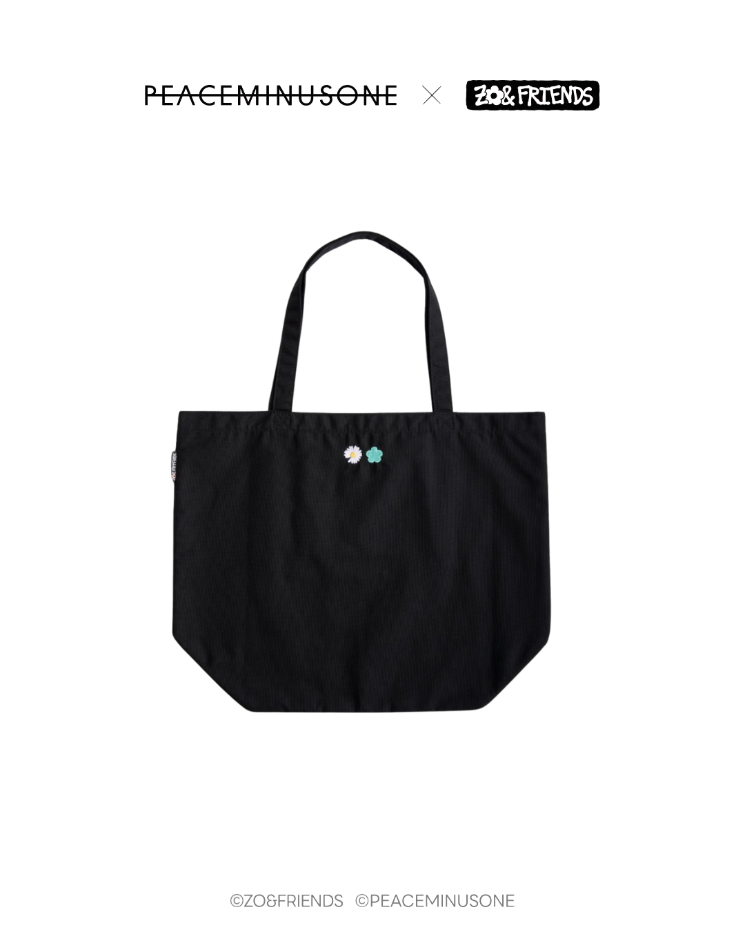 PEACEMINUSONE × ZO&FRIENDS Tote Bag｜聯名Peace Symbol 環保袋