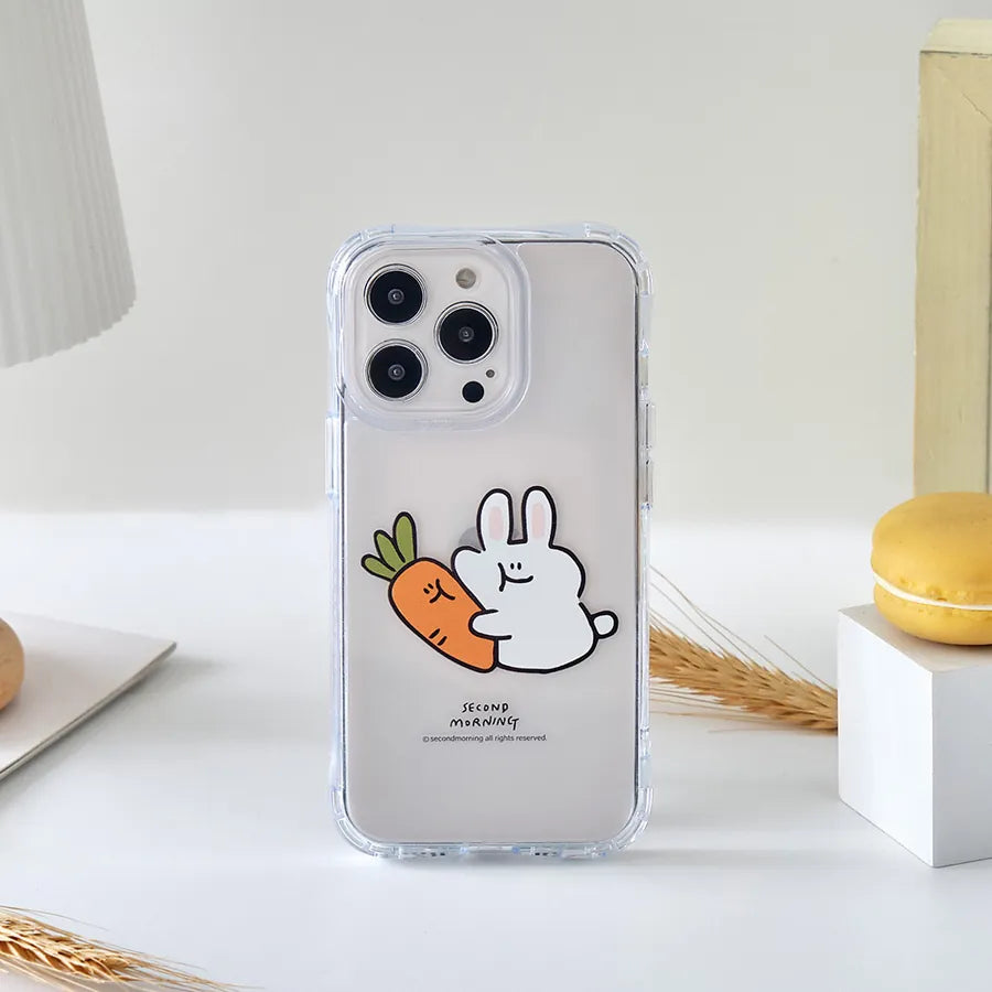 【現貨】Second Morning Phone Case 蘿蔔與兔子 抗黃防摔 MagSafe 手機殼 - iPhone