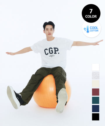 Code:Graphy x [HOSHI'S STYLING]［Cool Cotton］CGP Arch Logo T-Shirt  短袖T裇（7色）