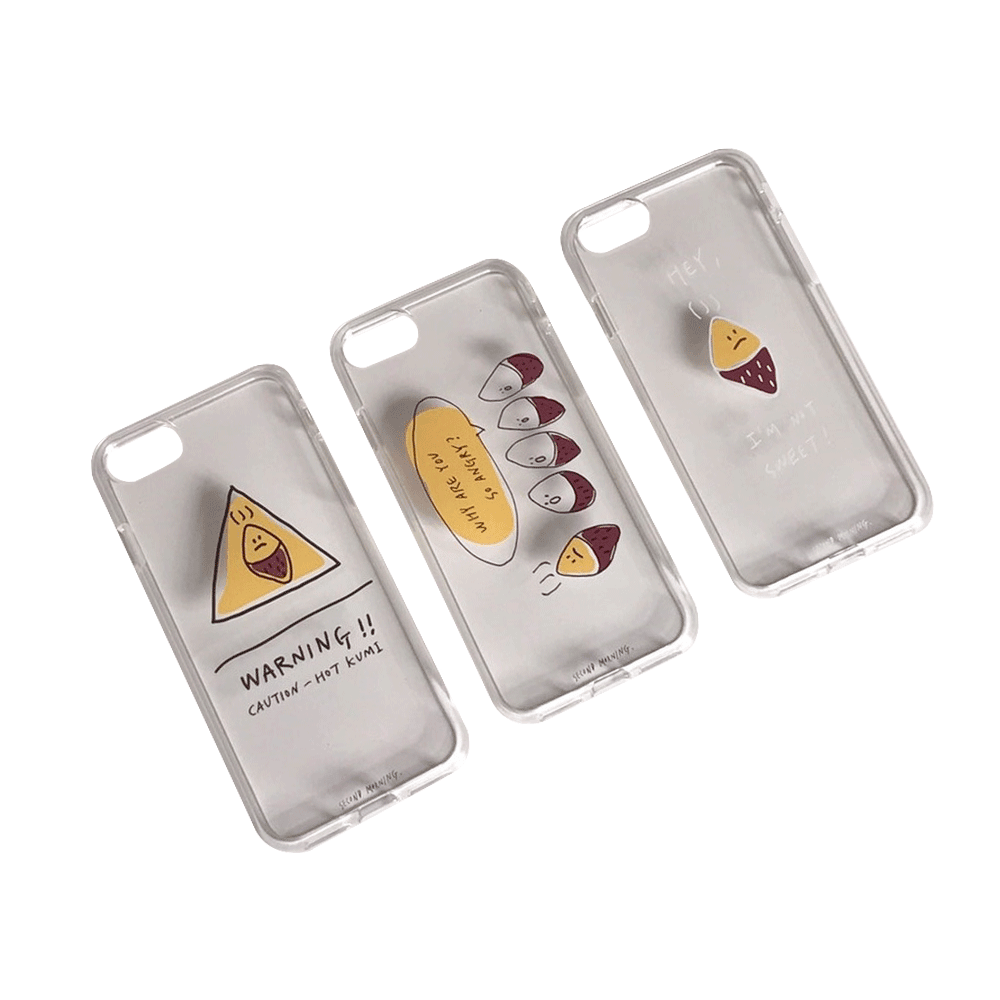 Second Morning Kumi Jelly Phone Case 手機保護軟殼（3款） - SOUL SIMPLE HK