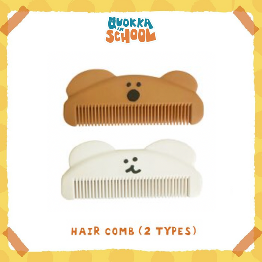[Quokka in School 快閃店限定] Dinotaeng Quokka & Bobo Hair Comb 造型梳子（2款）