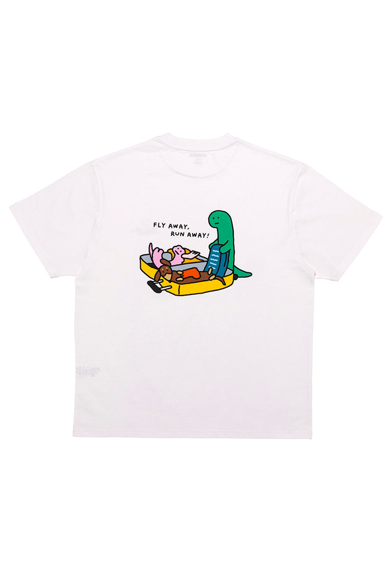 JOGUMAN STUDIO RUNAWAY T-SHIRT 短袖T裇（行李箱款）