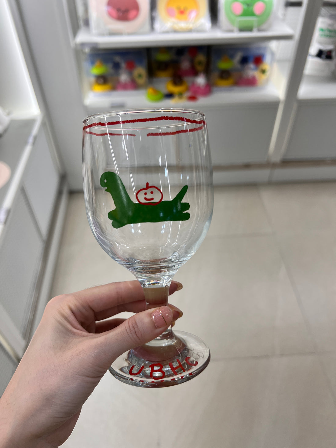 【韓國連線】 Joguman Studio Exclusive Brachio & Apple Wine Glass Set 限量版紅酒杯套裝（2P）