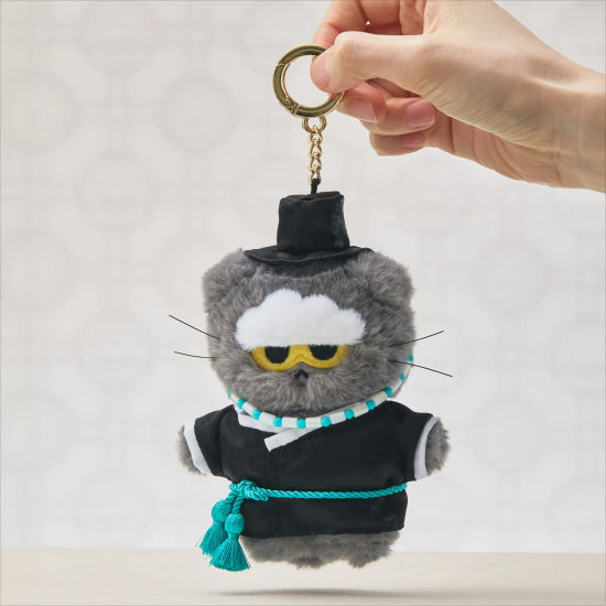 ZO&FRIENDS ZOA K-Edition Plush Keyring 書生款 正背面及細節圖 3