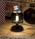 ZOA 公仔造型 Figure Mood Lamp 雛菊頭飾及黑色燈罩細節