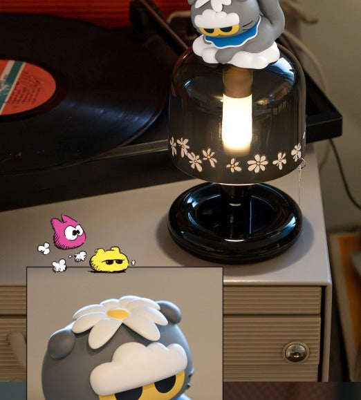 ZOA Mood Lamp 放在床頭櫃上的房間氣氛燈佈置