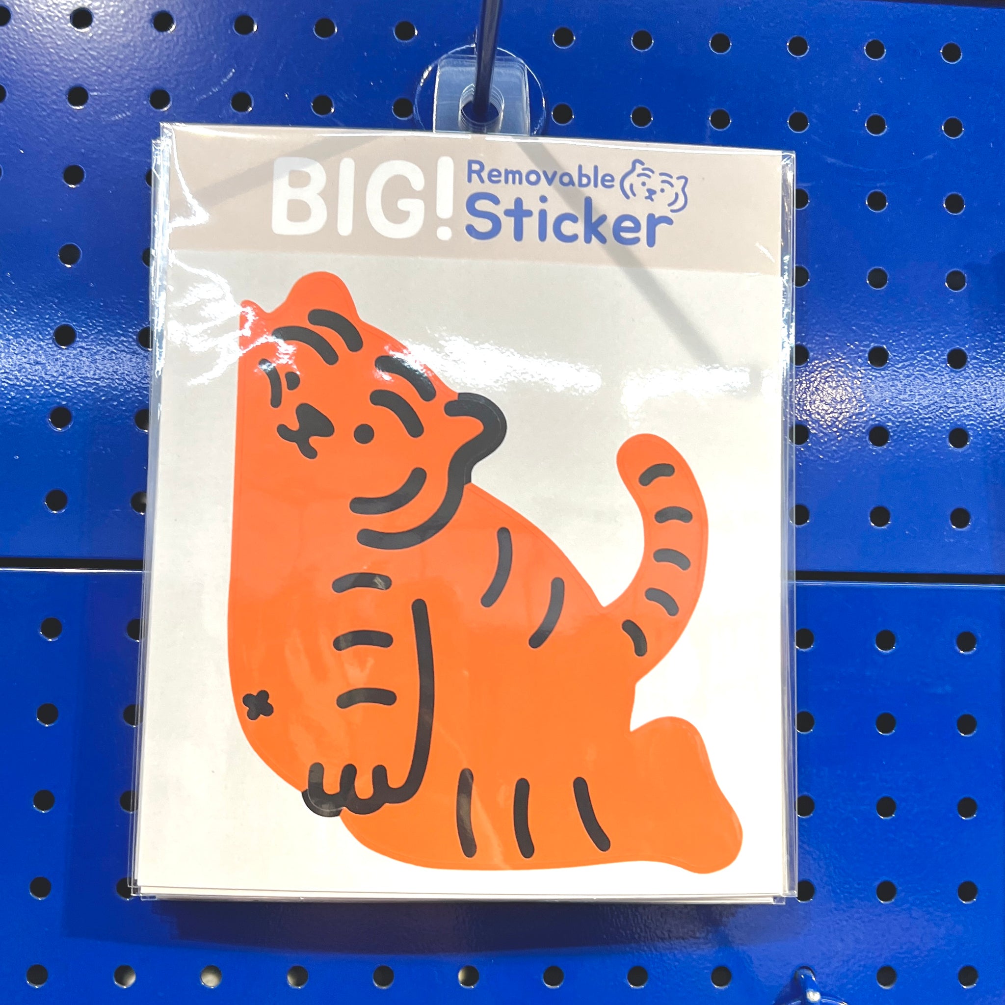 【韓國連線】 Muzik Tiger It's OK tiger Big Removable Sticker 貼紙（赤）