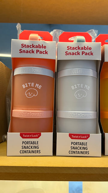 【韓國連線】 Bite Me x Whiskwear - Portable Snacking Containers 零食便携器[100+250+250ml]（2款）